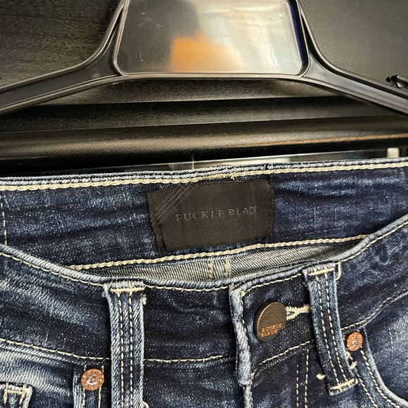 Like New! Buckle Black Fit# 75 Bootcut Denim Jeans Size 24x34 - Picture 5 of 9